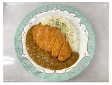 ぷりぷりエビカツカレー