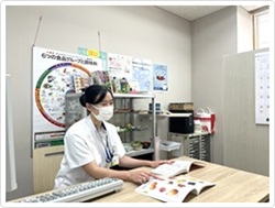 栄養相談の様子